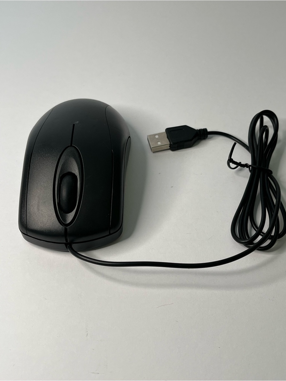 Wired USB Optical Mouse in Black